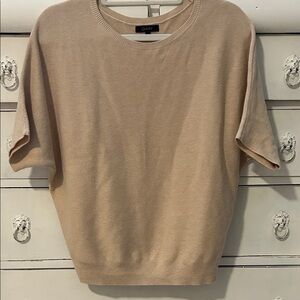 Quince Beige Knit Top